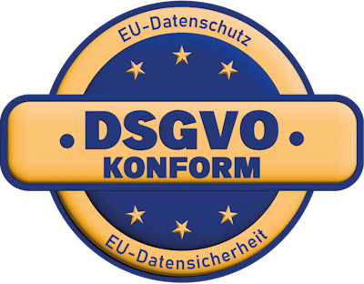DSGVO-konform Siegel
